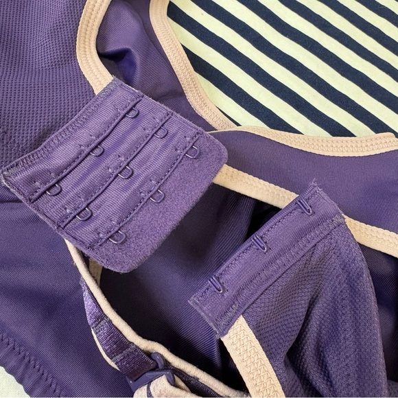 Women's Wacoal Purple Underwire Sports Bra 38DD - Picture 7 of 12